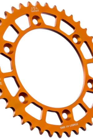 Koopje JT SPROCKETS - REAR RACELITE ALU 41T ORANGE, 520 - Sprockets - 41T